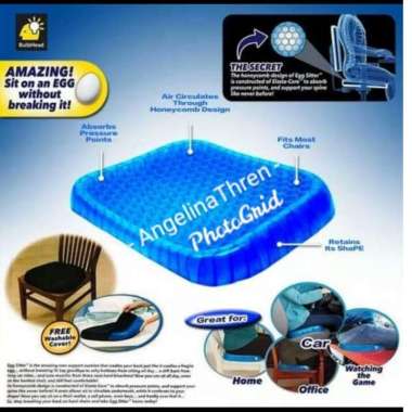 Alas duduk kursi Empuk kesehatan silicon Gel - Busa kursi Silicon