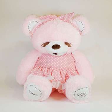 Boneka Teddy Bear Jumbo Istana Boneka STD Bonita With Baju