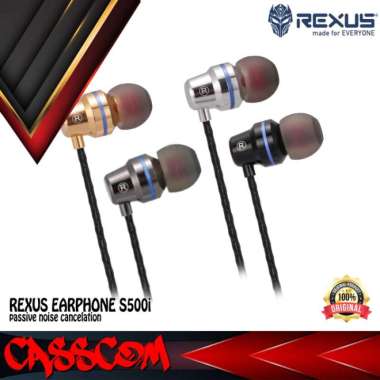 Headset Rexus Abingo S500I Earphone With Microphon