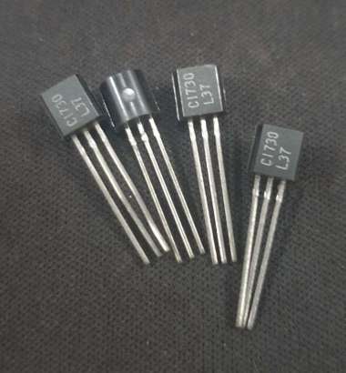Transistor C1730 Silicon NPN RF Transistor 30V 0.05A 0.25W TO92