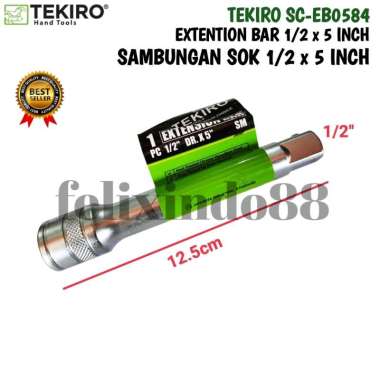 SAMBUNGAN KUNCI SOK 1/2 inch x 5 " GAGANG SOCK SHOCK EXTENTION TEKIRO