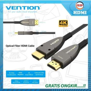 Vention Kabel HDMI Fiber Optic 2.0 Male to Male 4K UHD 1.5M 3M 5M 5 METER