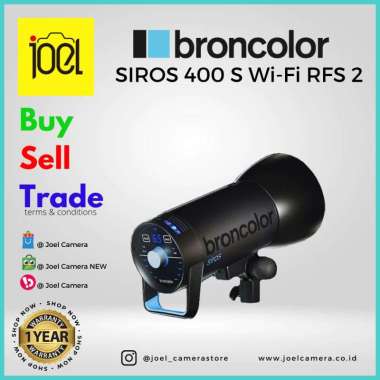 Broncolor Siros 400 S WiFi / RFS 2-New