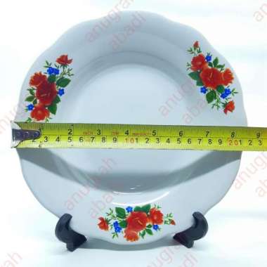 piring bunga mawar lucy fine