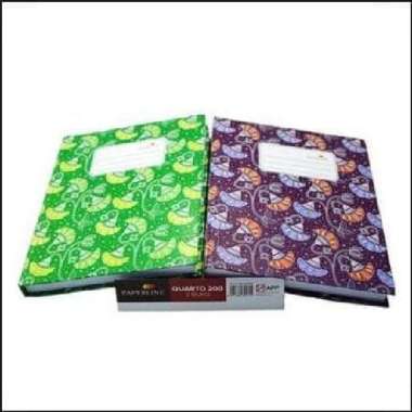 Buku Tulis Hard Cover Paperline Quarto 200