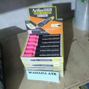 Highlighter Artline Ek-660 Biru