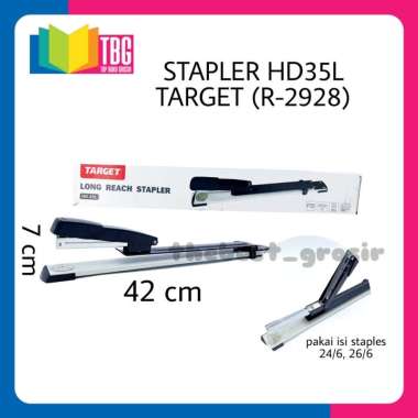 1 PCS STAPLER HD35L TARGET / STAPLES BESAR / STAPLES JILID (R-2928) R-2928