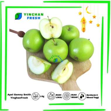 Apel Hijau Granny Smith 950-1050 Gram YinghanFresh | Bergaransi