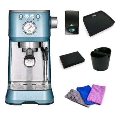 SOLIS Barista Perfetta Plus 1170 Mesin Kopi Espresso 1.7 Liter 1700 Watt Original Garansi Resmi Biru