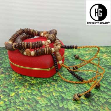 tasbih thariqah tijani/tarekat tijaniyah tempurung batok kelapa D1118