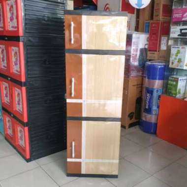 LEMARI PLASTIK NAIBA NACASE GENERIC 7205 BOSTON TANPA BUBBLE BBR