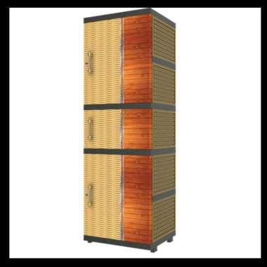 LEMARI PLASTIK NAIBA NACASE GENERIC 7205 BOSTON BUBBLE 2 LAPIS JRK