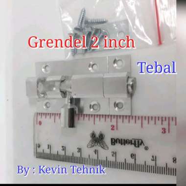 Grendel Slot 2 inch Tebal, Grendel Pintu, Grendel Jwndela