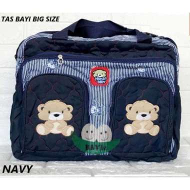 Bayie - Tas Bayi Premium Hana Baby Ukuran Big Size Bahan Kain Twill Tebal/ Tas Ransel Navy