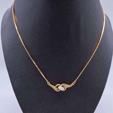 1901 Jewelry Kalung Gold Padi Lapis Emas