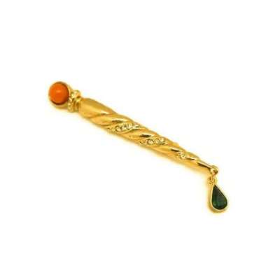 1901 jewelry Bros Spin Zamrud