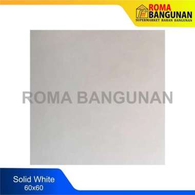 KERAMIK / KERAMIK LANTAI DINDING POLOS ICARUS SOLID WHITE 60x60