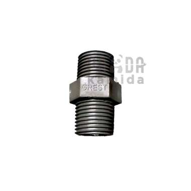 Double Drat 1/2 in PVC / Double Nepel 1/2" GREST