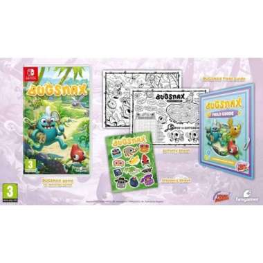 Switch Bugsnax [Includes Sticker Sheet,Activity Sheet & Bugsnax Field)