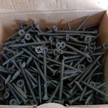Sekrup gypsum 2 inch (5cm) isi 100 buah