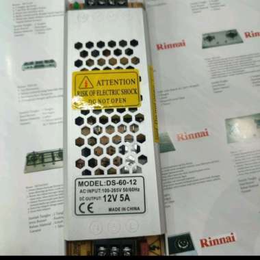 power supply yamasaki 5 Ampere 12 Volt body slim/travo 5 Ampere yamasaki body slim 12 Volt