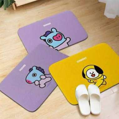 Keset Kaki BTS 40x60 CM 100 % ORIGINAL Multicolor