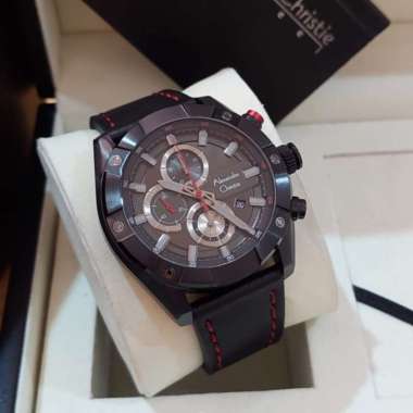 JAM PRIA ALEXANDRE CHRISTIE AC 6604 AC6604 LEATHER ORIGINAL BLACK