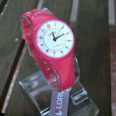 Jam Tangan Wanita LORUS R2321JX-9 Pink Original