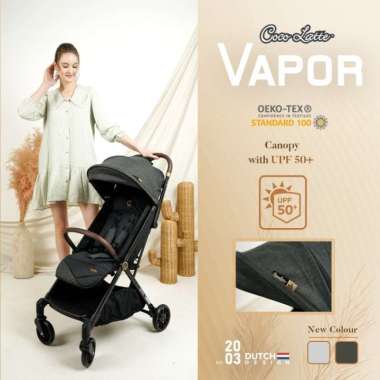 Stroller Cabin Size Cocolatte Vapor Cl 7045 Autofold Teringan GREY