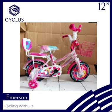 Sepeda Anak Perempuan Mini Emerson 12 Inch