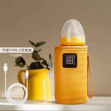 Tas Penghangat Botol Susu Bayi Portable dengan USB untuk Outdoor - AB