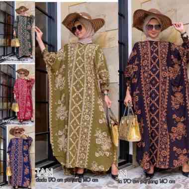 SNOEBEL BATIQUE DIJA PRINTING DRESS MUSLIM LONGDRESS KAFTAN CASUAL Multicolored