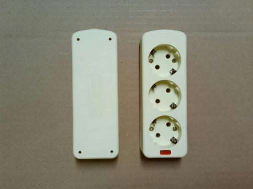 Visalux VA5203 Stop Kontak + Lampu [Lubang 3]