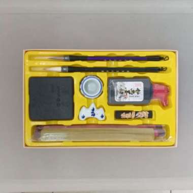 kaligrafi set kuas china mopit set