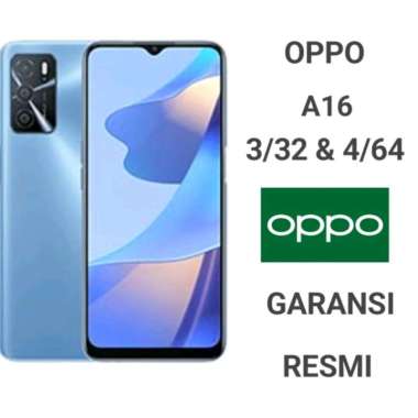 OPPO A16 RAM 4GB - 64GB GARANSI RESMI