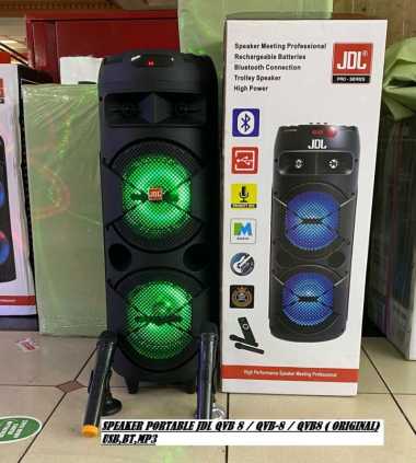 SPEAKER PORTABLE JDL QVB 8 / QVB-8 / QVB8 ( ORIGINAL) USB,BT,MP3