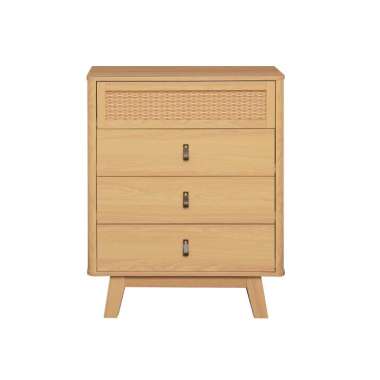 Zyo Oliver Chest of Drawers/Lemari Baju (Oak)