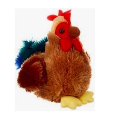 Boneka anak ayam Multicolor