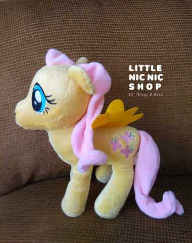 Boneka My Little Pony - Fluttershy - Rattle Plush Toy