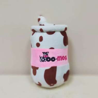 Boneka BoBa Milk Tea 09"/20cm/boneka bubble tea/boneka minuman Boba