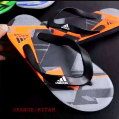 Sandal Jepit Pria & Wanita Terbaru / Sandal Jepit Pria & Wanita Distro 39 orange