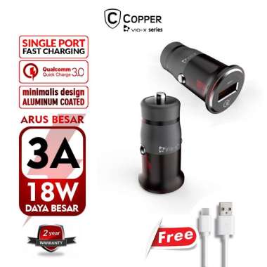 COPPER Car Charger C304Q Quick Charger