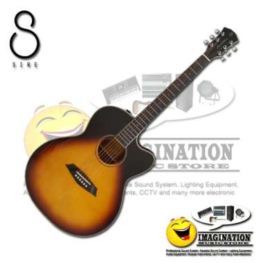 Sire Larry Carlton A3-G Grand Auditorium - Vintage Sunburst Acoustic Electric Guitar