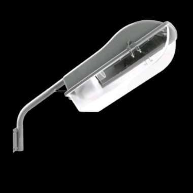 kap lampu jalan meval outdoor/meval rumah lampu jalan fitting E27 tranparan