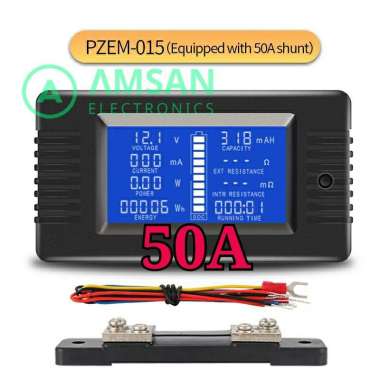 Battery analyzer peacefair PZEM-015 50A 100A 200A 300A 50A