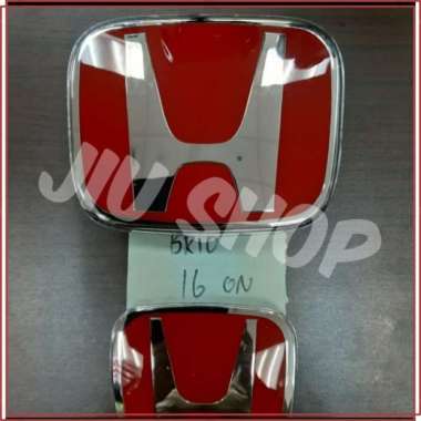 Emblem Mobil Honda Brio 2016 2017 Logo Honda Merah Multicolor