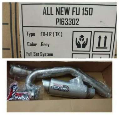 KNALPOT PROLINER NEW SATRIA FU INJEKSI TR-1R SHORT ORIGINAL Multicolor
