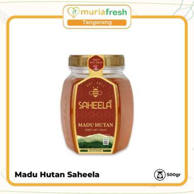 Madu Hutan Murni Saheela 500gr - Madu Murni Tanpa Campuran 100% madu asli lebah liar hutan