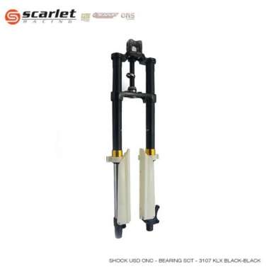shock USD shok depan klx scarlet not real jump espedition gordon black/black
