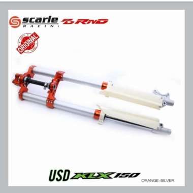 shock USD shok depan klx scarlet not real jump espedition gordon orange/silver